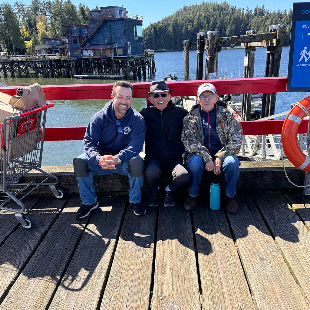 Sasa meets First Nations elders